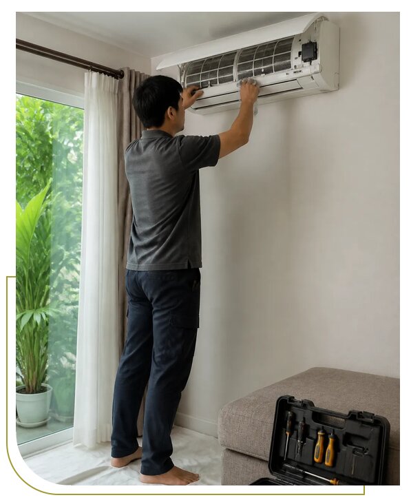 Обслуживание кондиционеров для клиентов из Светлограда на Пхукете